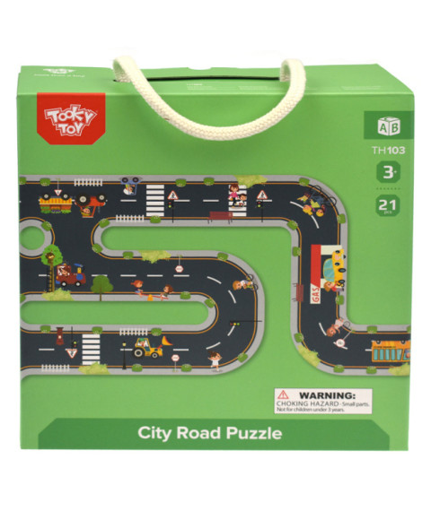 Puzzle din lemn Drumul Orășenesc, 57353